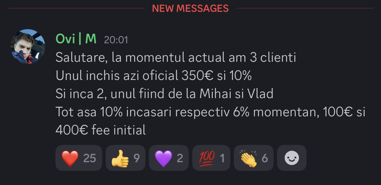 Testimonial student cu dovadă de venit