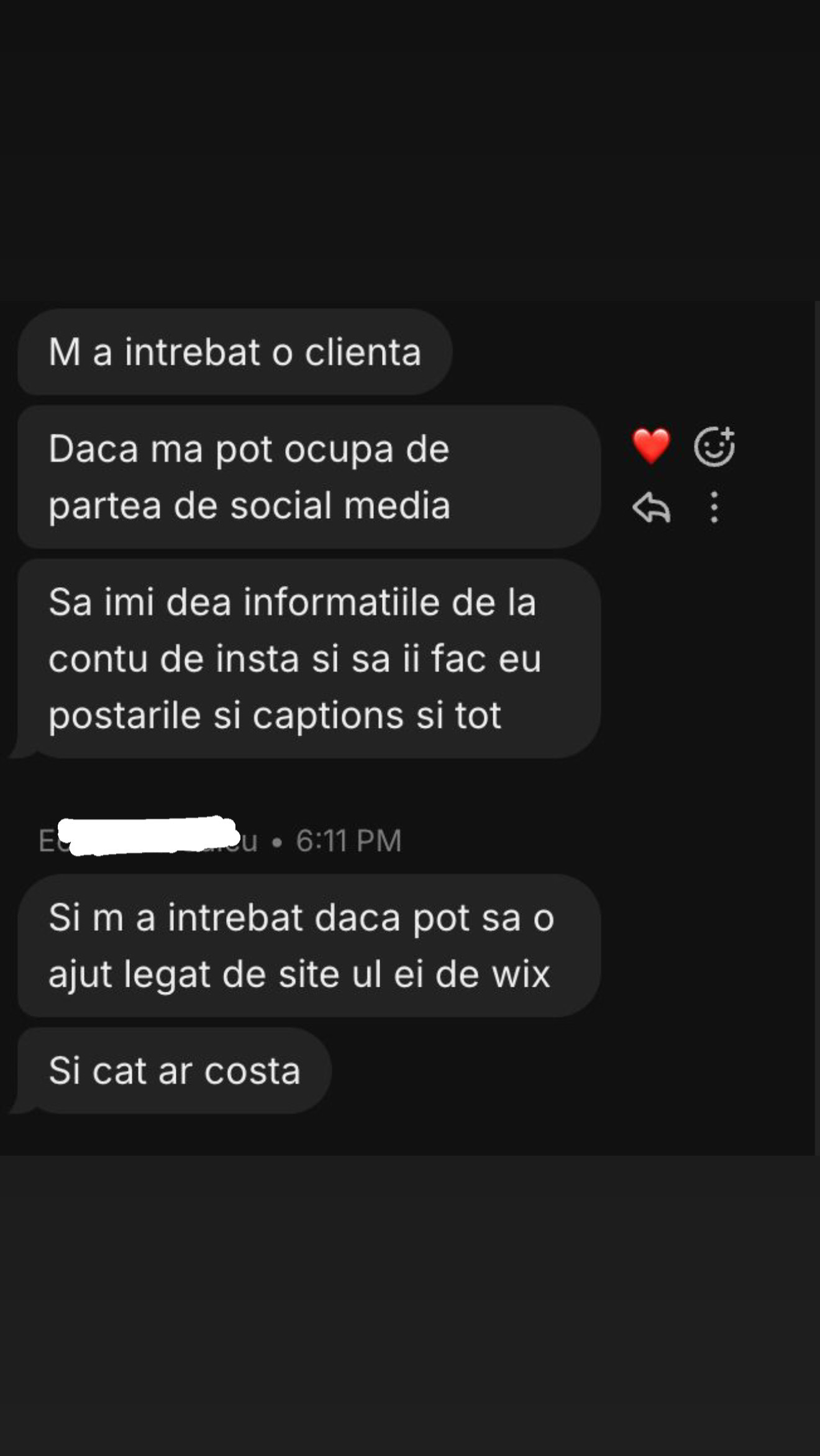 Testimonial student cu dovadă de venit